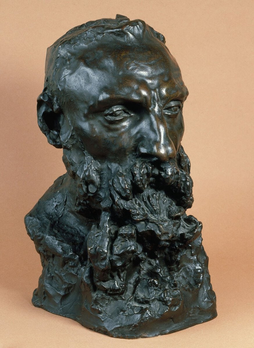 Camille Claudel'in yaptığı Rodin büstü