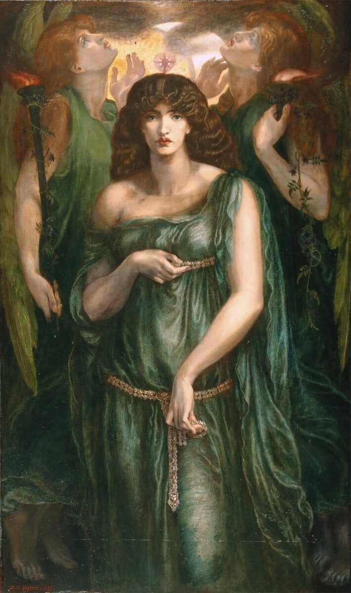Rossetti'nin Astarte Syriaca tablosu