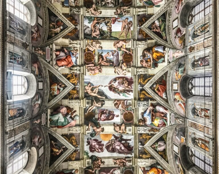 Michelangelo'nun Sistine Şapeli tavanı