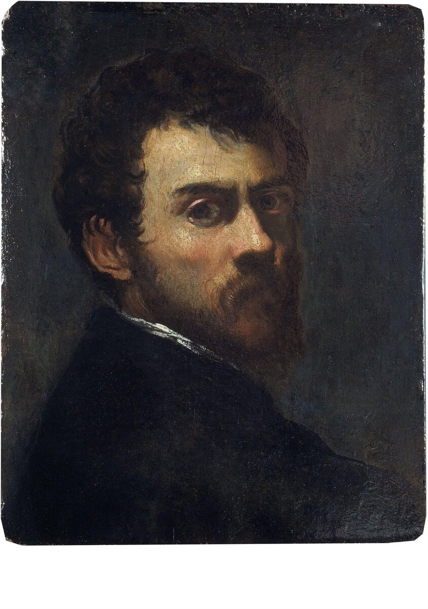 Tintoretto'nun genç yaştaki otoportresi