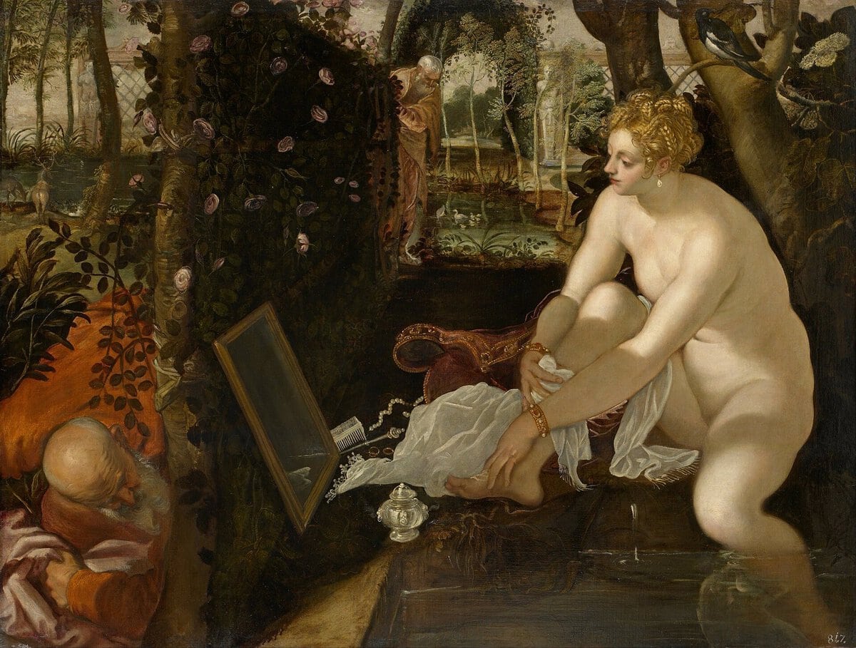 Tintoretto'nun Susanna ve Yaşlılar tablosu