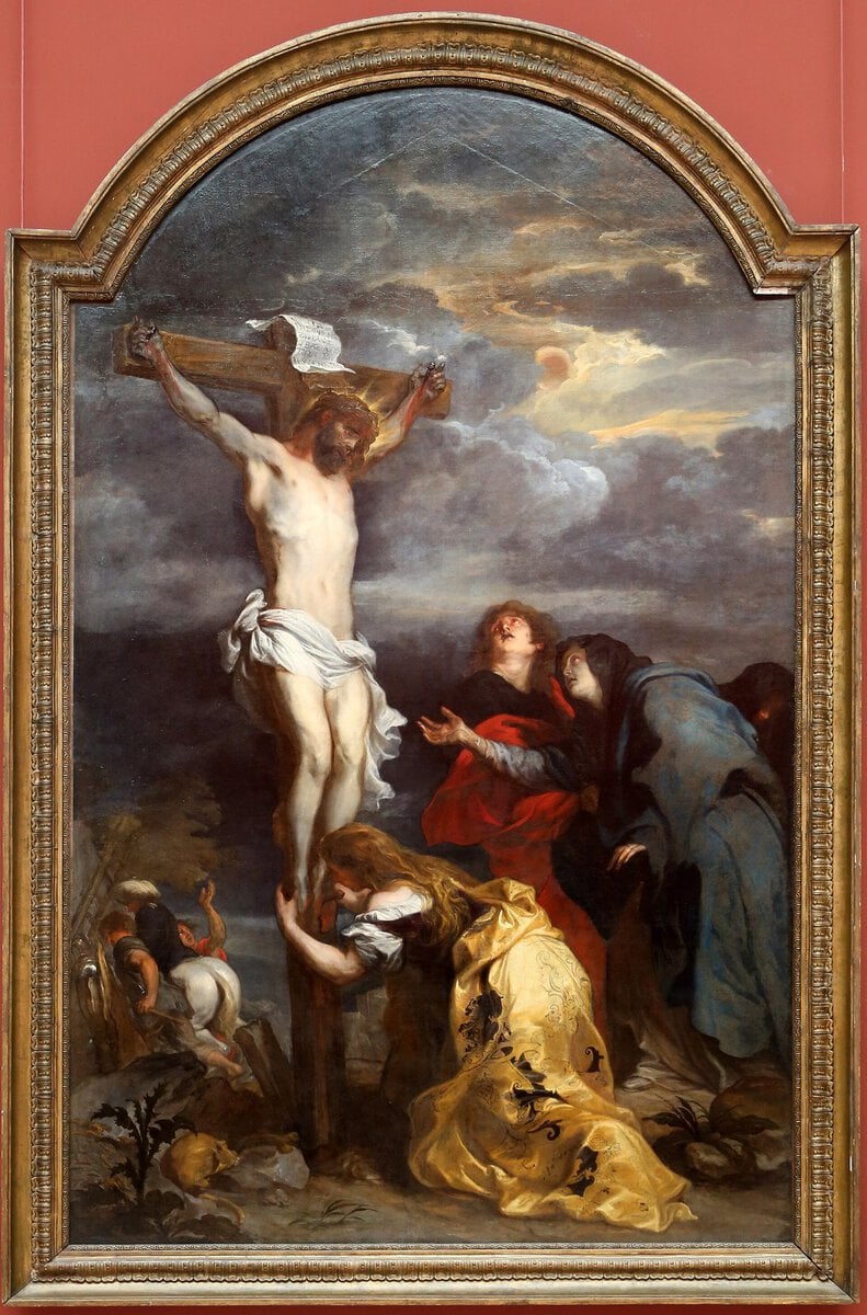 Van Dyck'in Çarmıha Geriliş tablosu