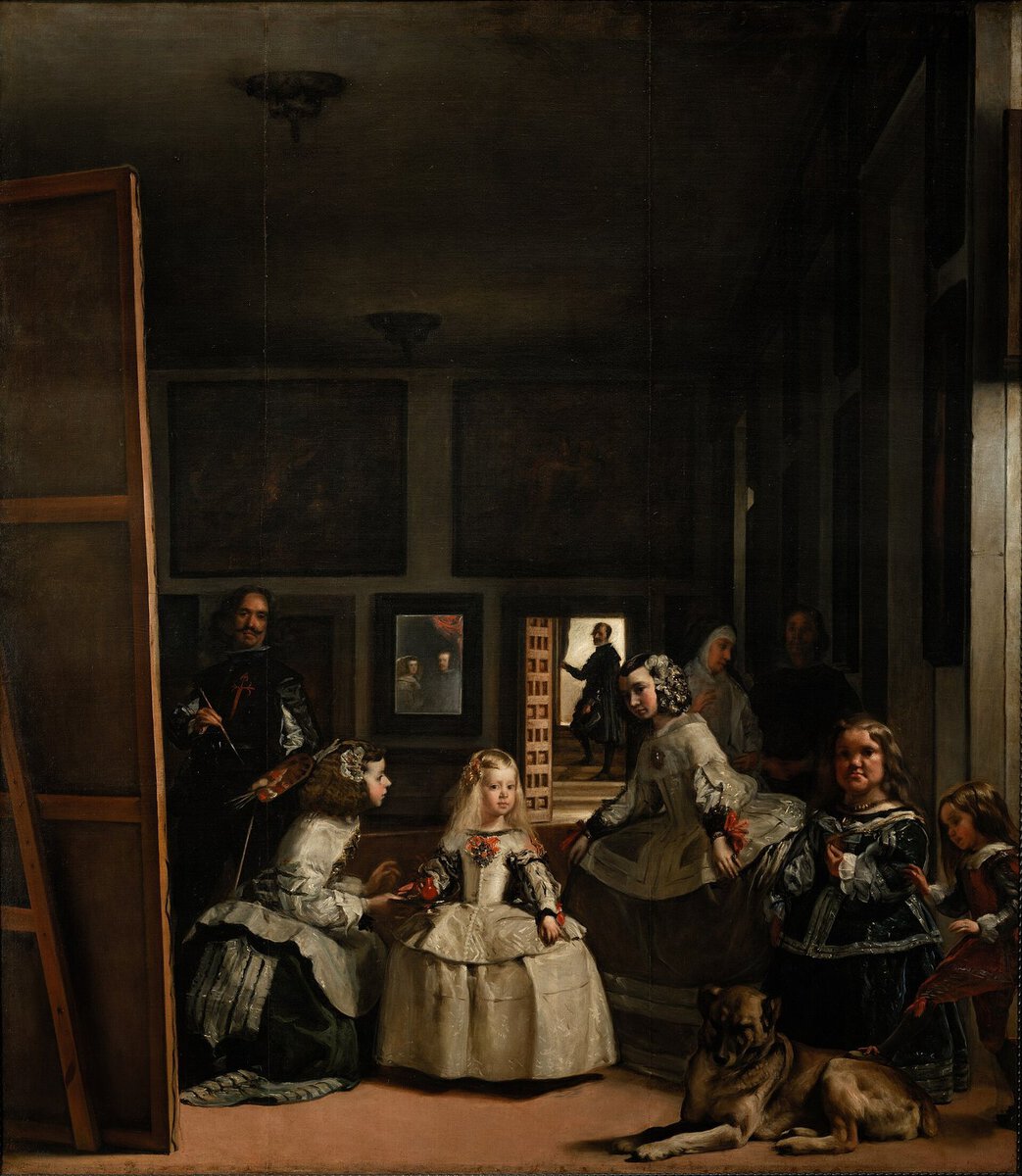 Velazquez'in Las Meninas tablosu: atölyede prenses, nedimeler ve ressamın kendisi