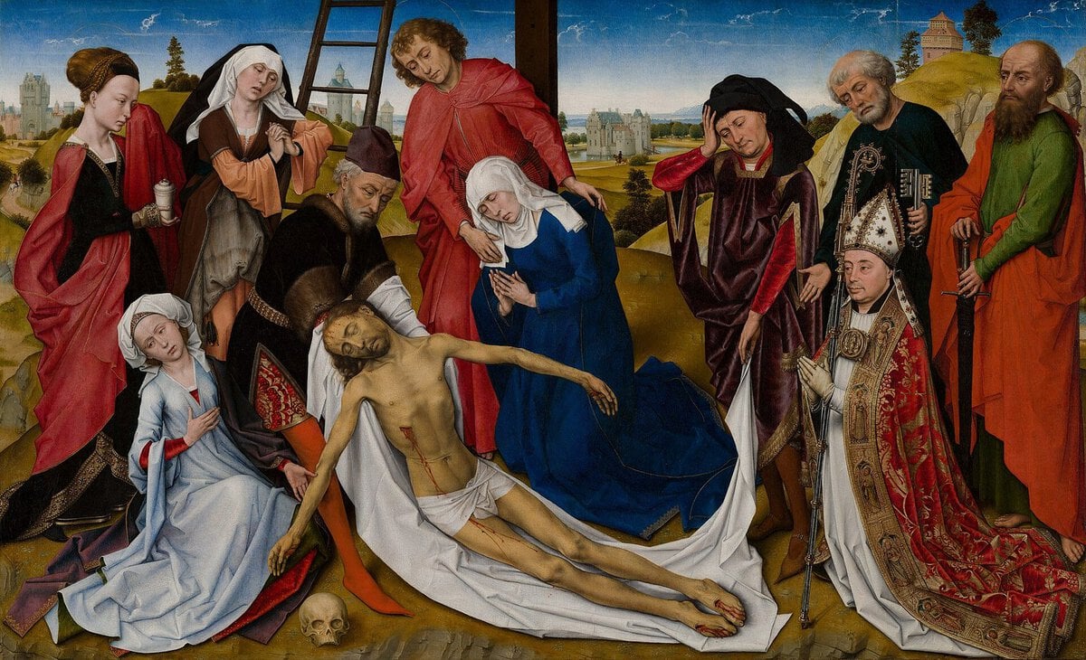 Van der Weyden atölyesinin Ağıt tablosu